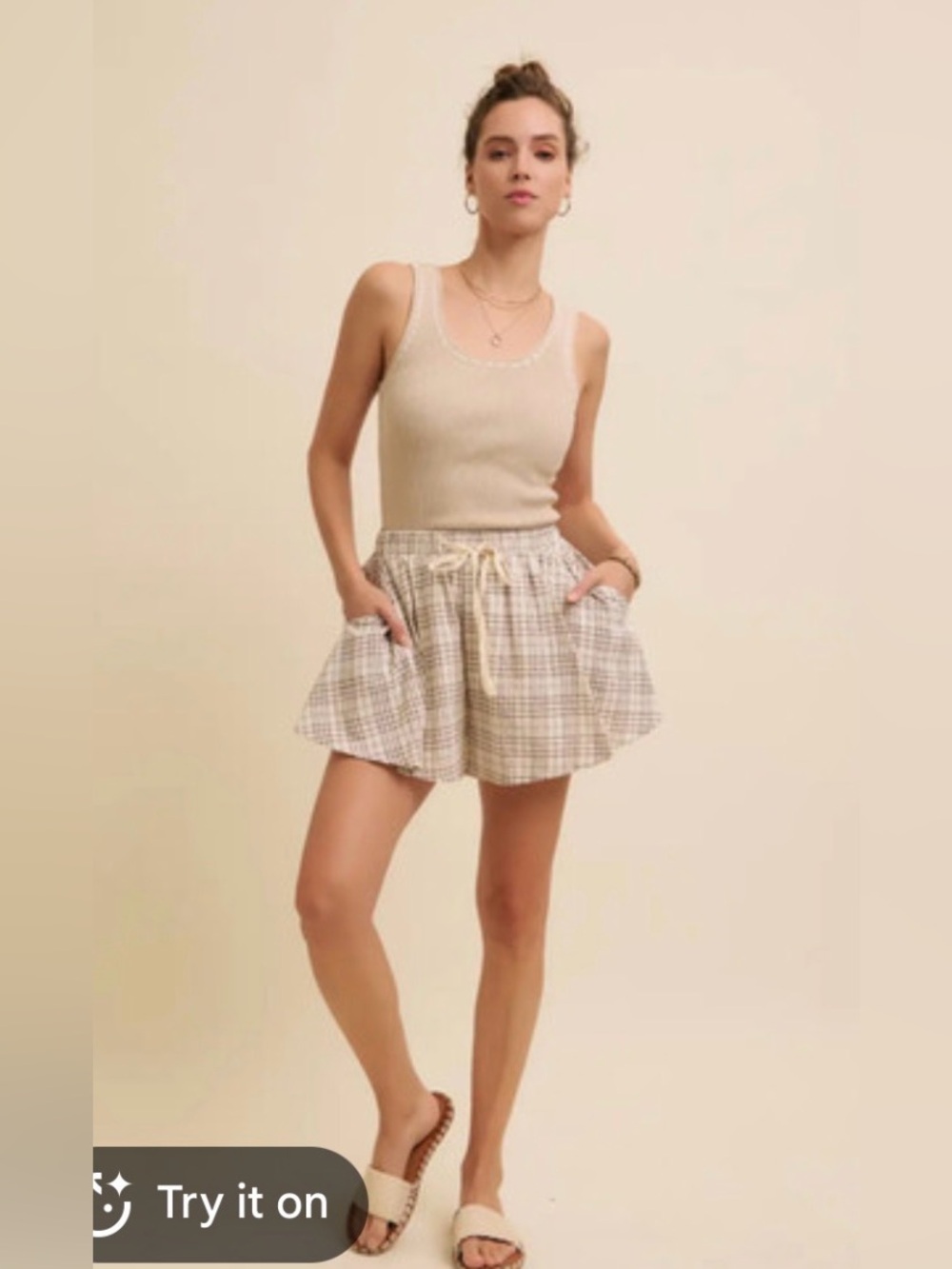 Neutral Ground Leo Flowy Boxer Shorts NWT